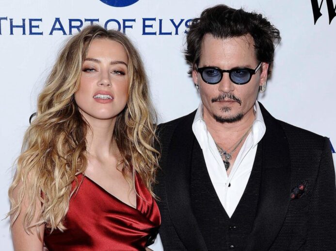 Amber Heard a Johnny Depp