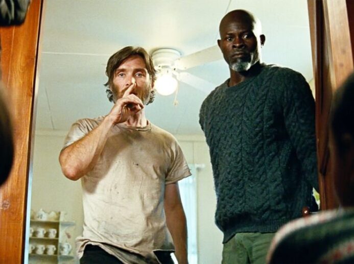 Djimon Hounsou and Cillian Murphy