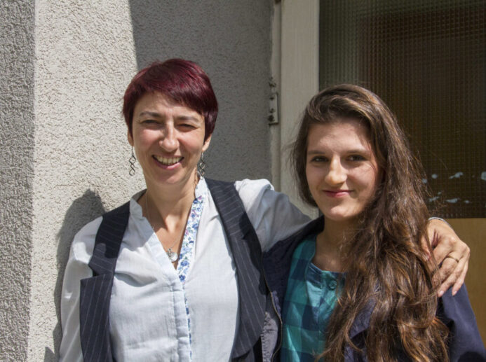 Simona Babčáková a Johana Vašková, Vybíjená