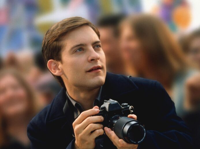 Tobey Maguire ve filmu Spider-Man (2002)