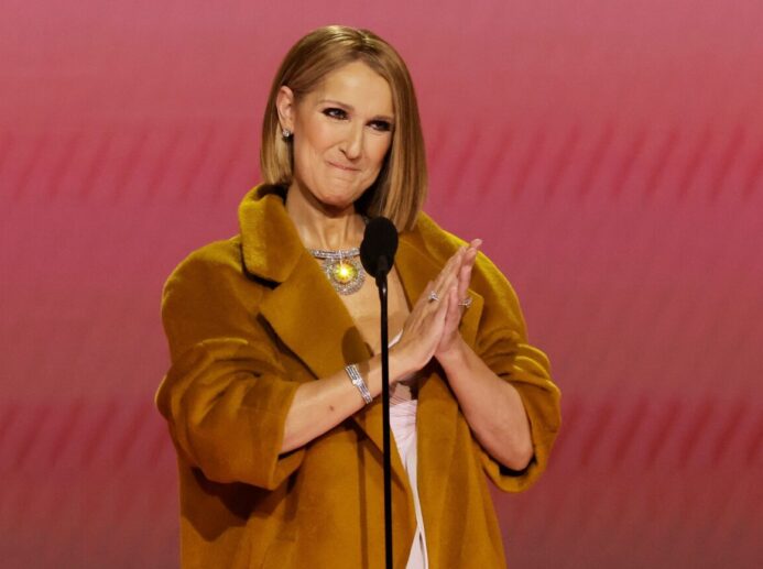 Céline Dion přišla na Grammy předat cenu