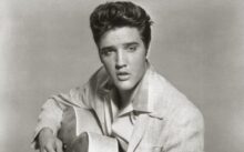 Elvis Presley na snímku z roku 1957