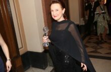 Milena Steinmasslová na předání cen České filmové a televizní akademie (ČFTA) Český lev 2024