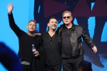 Depeche Mode na snímku z roku 2013