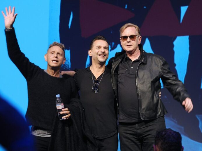 Depeche Mode na snímku z roku 2013