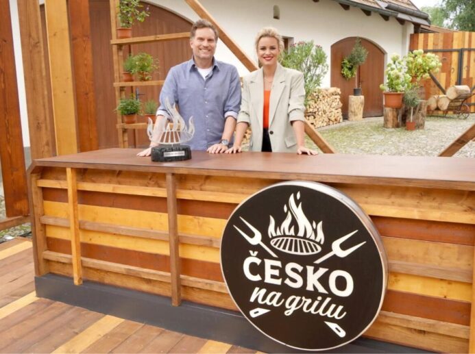 Česko na grilu, moderátoři Tomáš Zástěra a Patricie Pagáčová