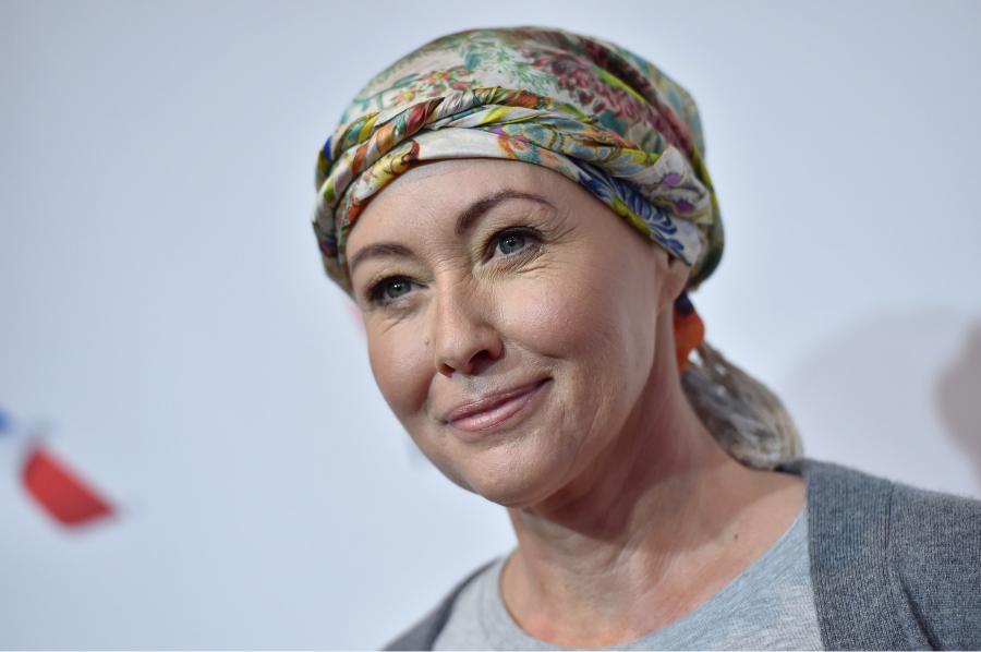 Shannen Doherty na snímku z roku 2016, kdy poprvé bojovala s rakovinou