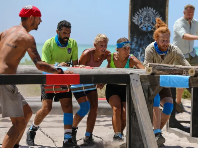 Bandurko, Jack, Veronika, Nikola a Radek při souboji, Survivor