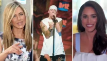 Jeniffer Aniston, Eminem a Meghan Merkle