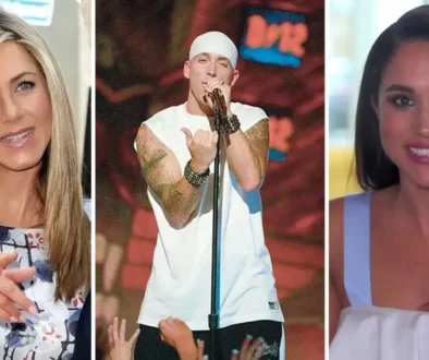 Jeniffer Aniston, Eminem a Meghan Merkle