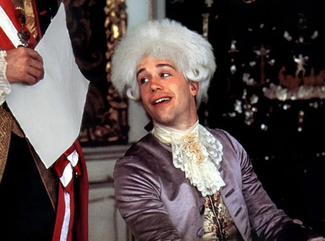 Amadeus (na snímku Tom Hulce)