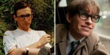 Hollywoodský herec Eddie Redmayne ve filmu Teorie Všeho a Kalkulátor Jakub Kvášovský