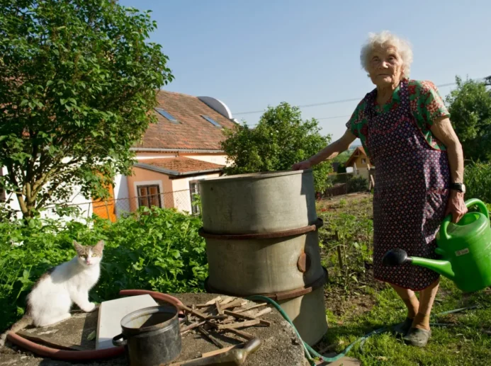 Marie Pilátová žila v Hošticích celý život a ráda provázela turisty.