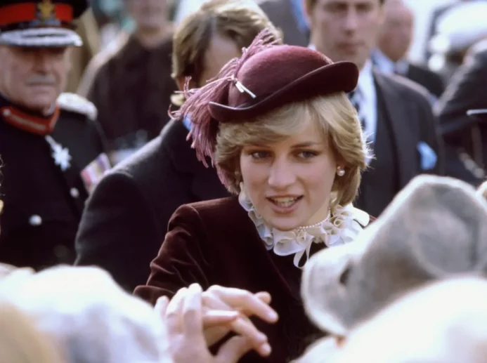 Princezna Diana na snímku z roku 1981.