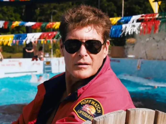 David Hasselhoff v době, kdy ještě hrál v Pobřežní hlídce.