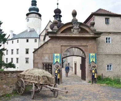 Zámek Lemberk se objevil v pohádce Tajemství staré bambitky.