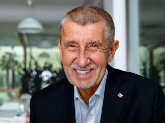 Český politik a podnikatel Andrej Babiš.