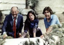 Louis de Funès, Geraldine Chaplin a syn Louise, Olivier.