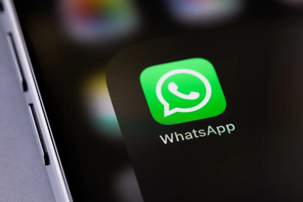 WhatsApp ikona na telefonu