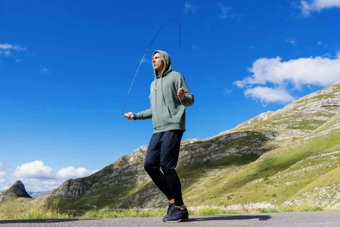 Švihadlo můžete využít jako doplněk dalších outdoorových aktivit