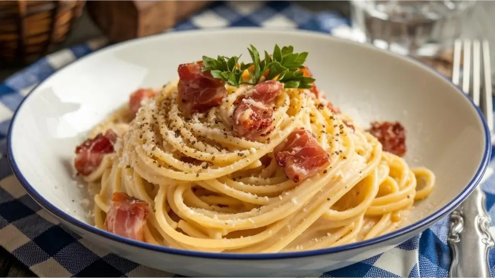 Těstoviny Carbonara