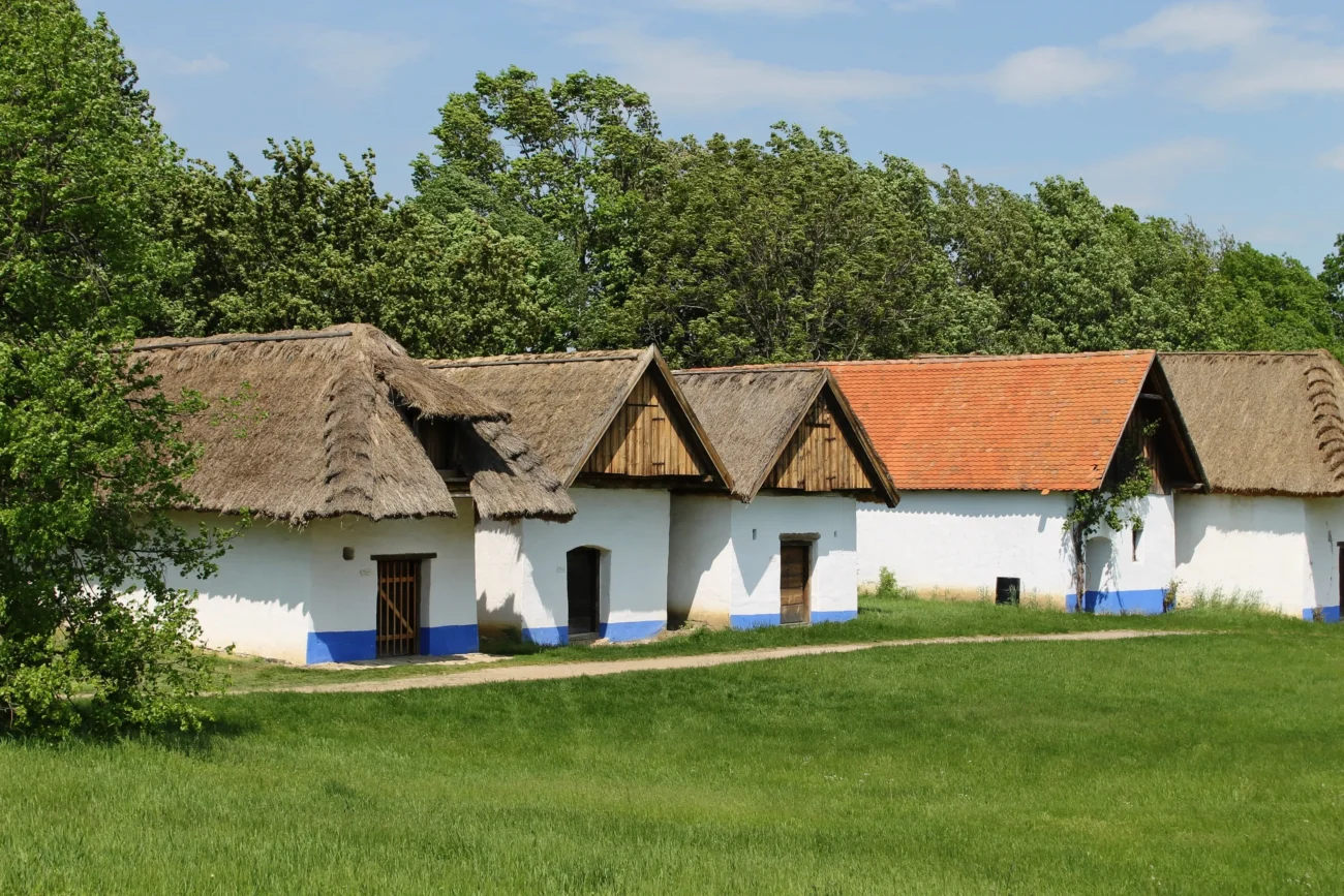 Skanzen v městě Strážnice.