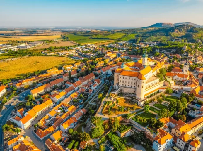 Pohled na Mikulov