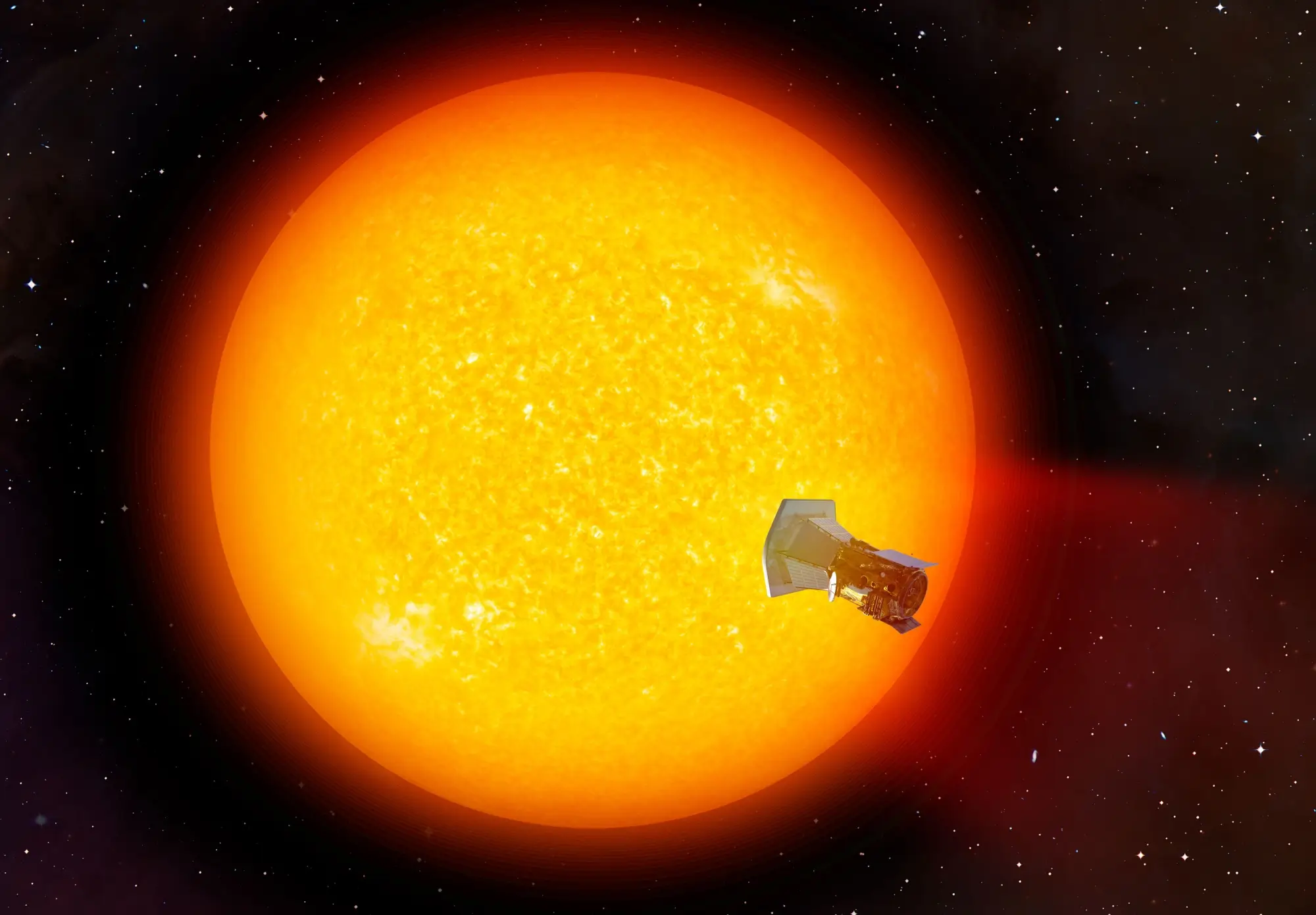 Obrázek sondy Parker Solar Probe