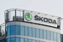 Budova automobilky Škoda.