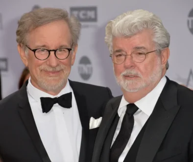 George Lucas po boku Stevena Spielberga