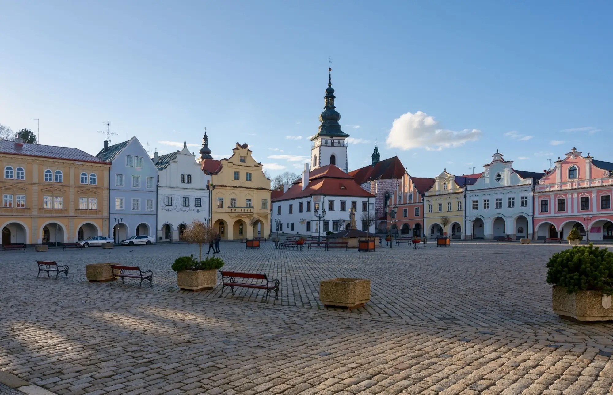 Masarykovo náměstí v Pelhřimově