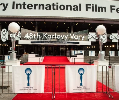 Český filmový festival v Karlových Varech.