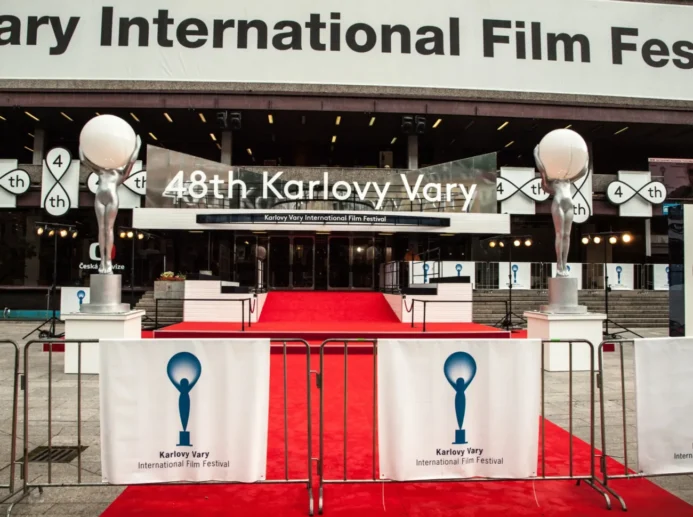 Český filmový festival v Karlových Varech.